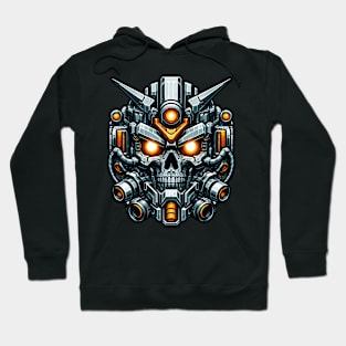 Biomech Skull S01 D81 Hoodie